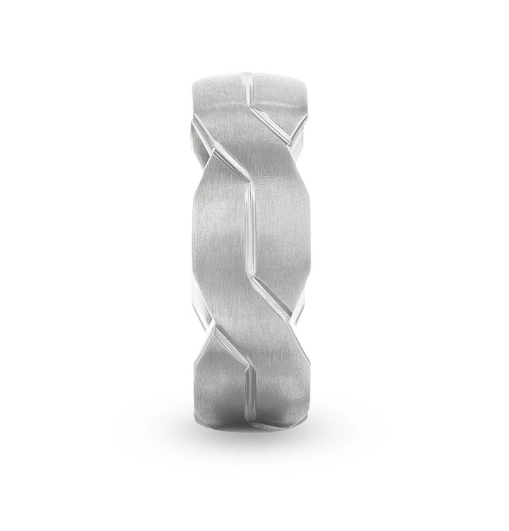ENDURE | Titanium Ring Interlocking Infinity Symbol - Rings - Aydins Jewelry - 2