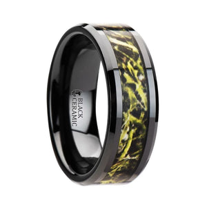 EVERGLADE Ceramic men's wedding band, image 1