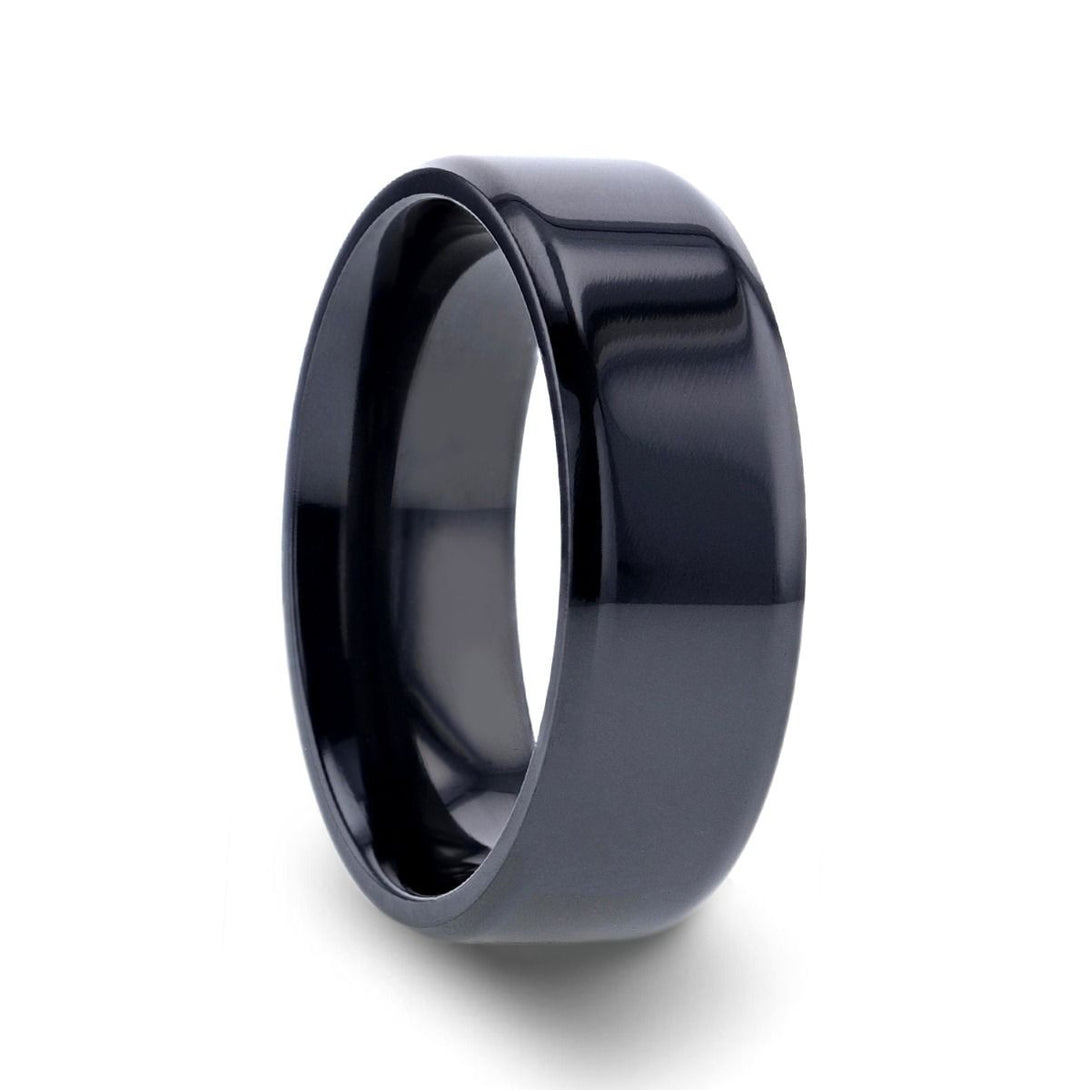 EXODUS | Titanium Ring Black - Rings - Aydins Jewelry - 1