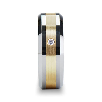 FABIAN Tungsten Carbide men's wedding band, image 2