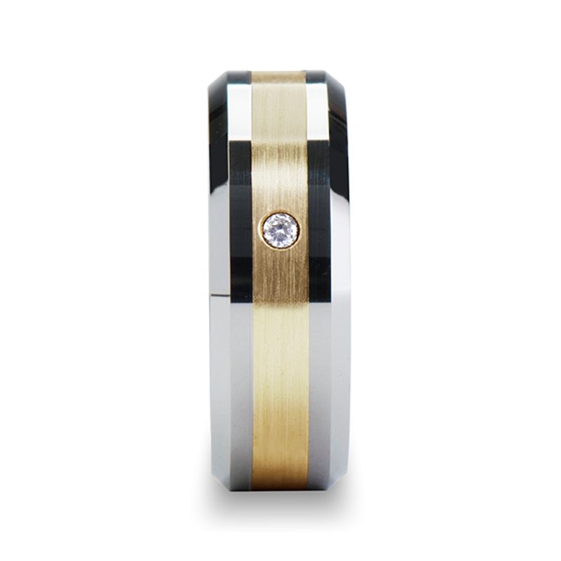 FABIAN Tungsten Carbide men's wedding band, image 2