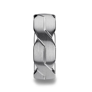 FOREVER Tungsten Carbide men's wedding band, image 5