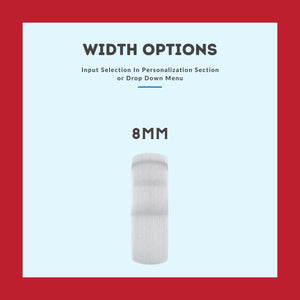 FREEDOM | Multi Color Wood, White Tungsten Ring, Brushed, Domed - Rings - Aydins Jewelry - 3