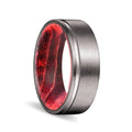 GLEASON — hero shot — men's tungsten carbide wedding ring | Aydins Jewelry