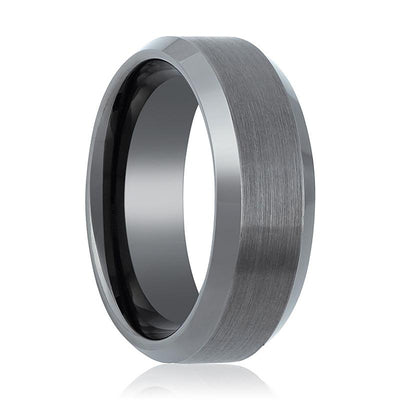 AXINGTON — lifestyle on hand — men's tungsten carbide wedding ring | Aydins Jewelry