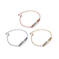 High Polished Stainless Steel Fingerprint Womens Bracelet - Bracelet > Fingerprint Bracelet > Fingerprint Jewelry > Memorial Jewelry > Stainless Steel Fingerprint Bracelet > Fingerpeint Womens Bracelet > Signature Jewelry - Aydins Jewelry - 1