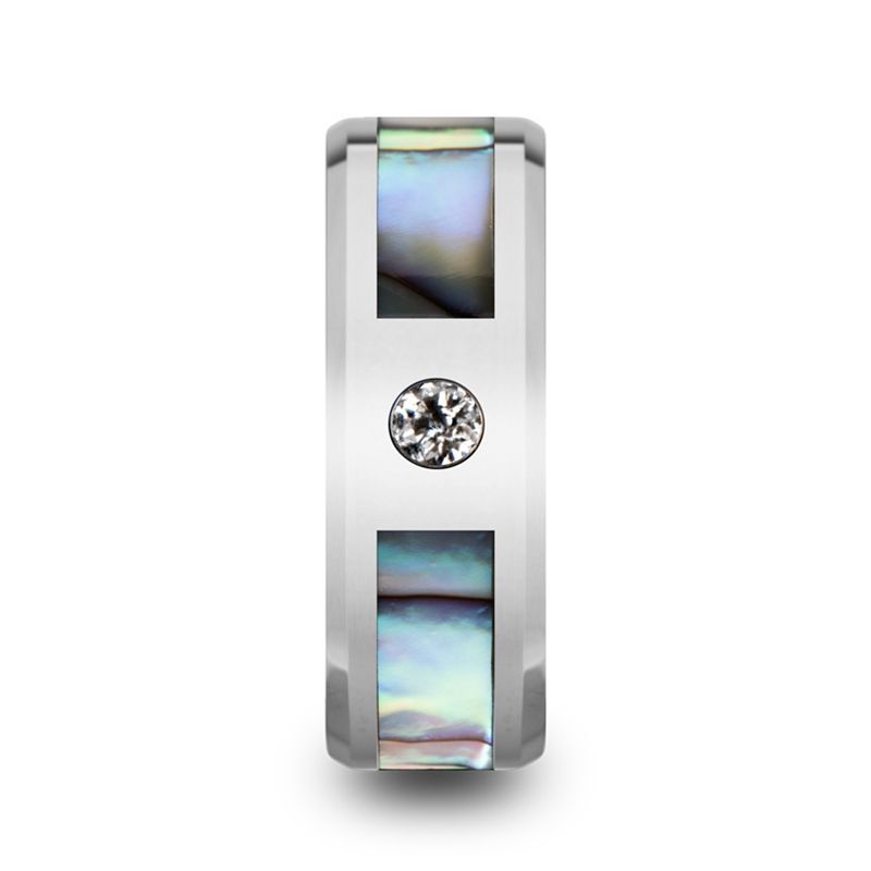 HONOLULU Tungsten Carbide men's wedding band, image 2