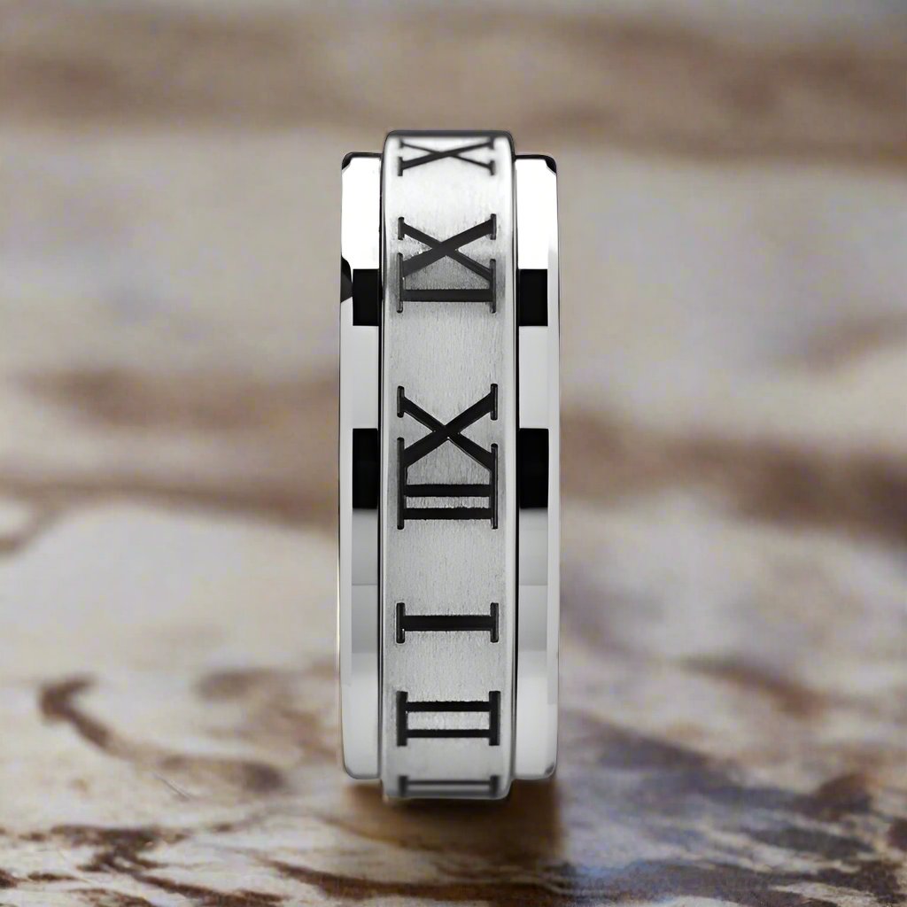 IMPERIUS Tungsten Carbide men's wedding band, image 2