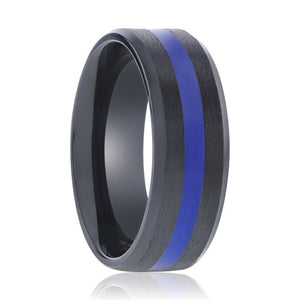 JACKSEN Titanium men's wedding band, image 1