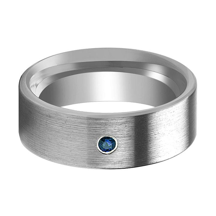 JAYCE | Tungsten Ring Blue Diamond - Rings - Aydins Jewelry - 2