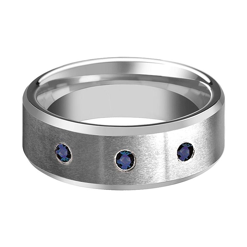 NAUTILUS Tungsten Carbide men's wedding band, image 2