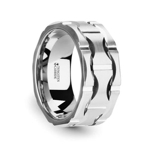 KANYE Tungsten Carbide men's wedding band, image 2