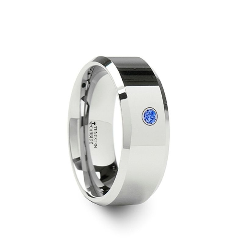 KENSINGTON Tungsten Carbide men's wedding band, image 1