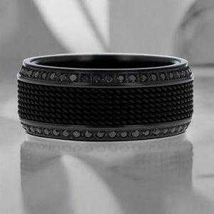 KNIGHT Titanium men's wedding band, image 4