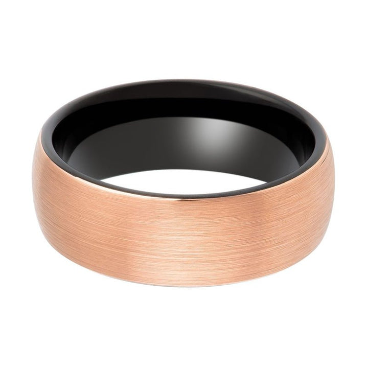 LEONIS | Tungsten Ring Black & Rose Gold - Rings - Aydins Jewelry - 2