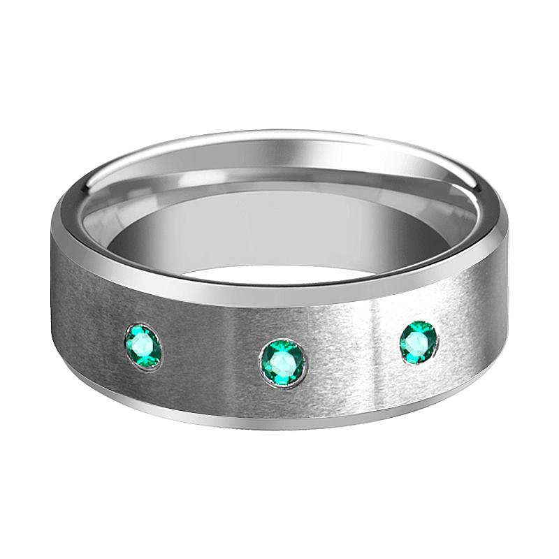 LEVI Tungsten Carbide men's wedding band, image 2