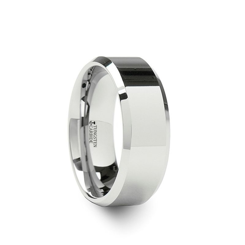 LINCOLN | Tungsten Ring White - Rings - Aydins Jewelry - 1