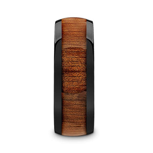 MABINI Black Ceramic men's wedding band, image 2