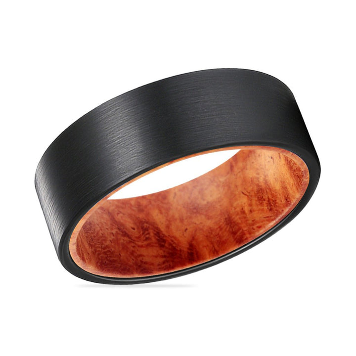 MARA | Tungsten Ring Red Burl Wood - Rings - Aydins Jewelry - 2