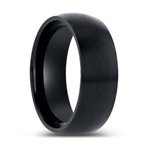 MARAUDER — hero shot — men's titanium wedding ring | Aydins Jewelry