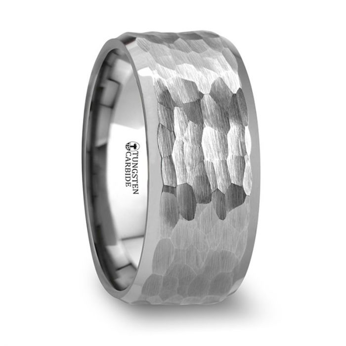 MARTEL | Tungsten Ring Hammered Finish - Rings - Aydins Jewelry - 5