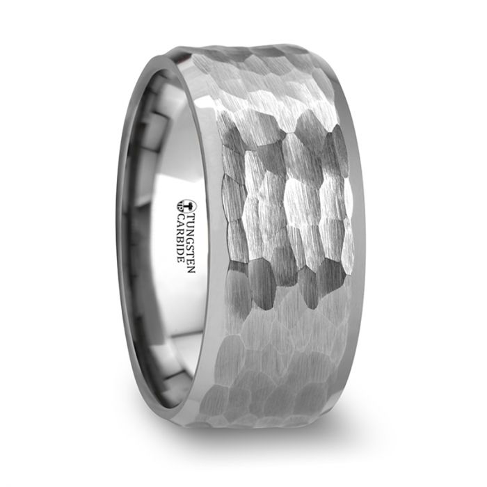 MARTEL | Tungsten Ring Hammered Finish - Rings - Aydins Jewelry - 3
