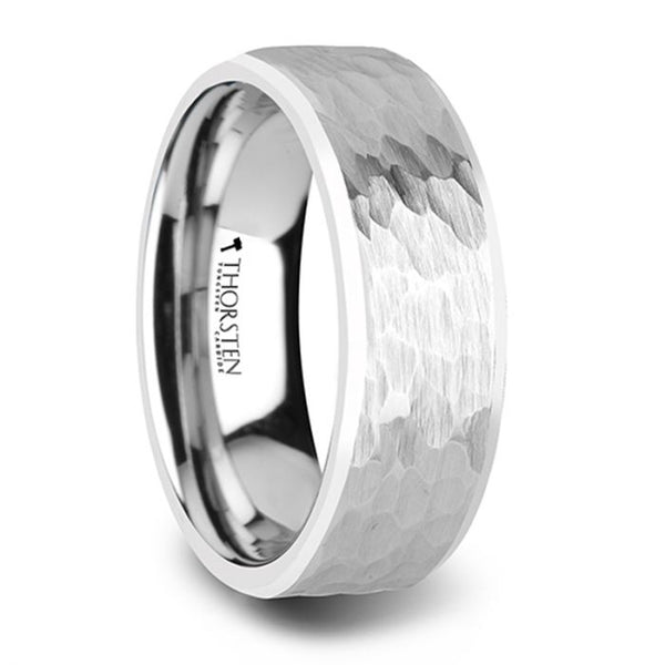 MARTEL | Tungsten Ring Hammered Finish - Rings - Aydins Jewelry - 1