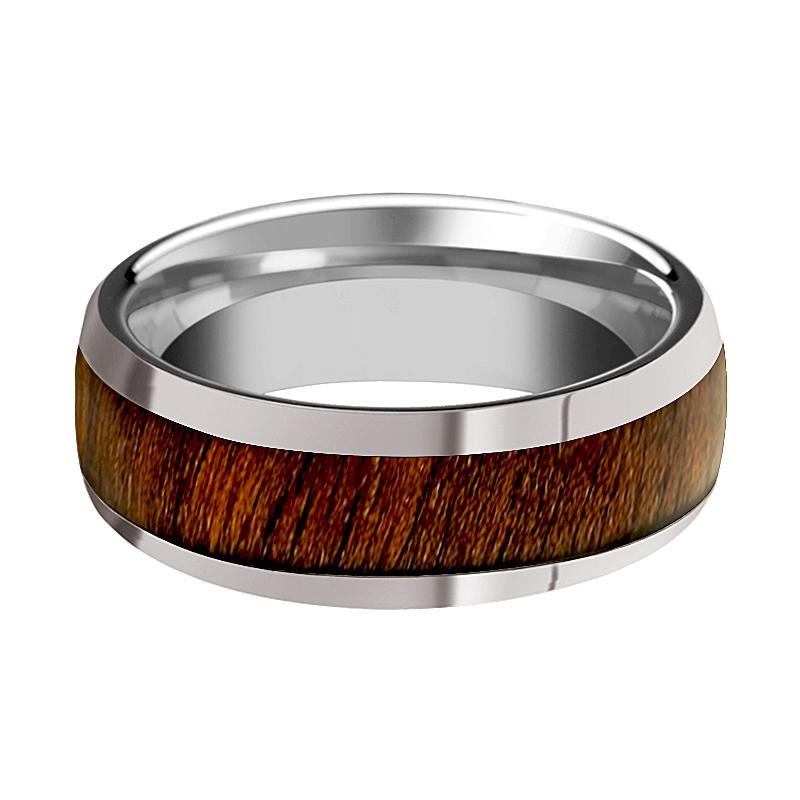 JUGLAN Tungsten Carbide men's wedding band, image 2
