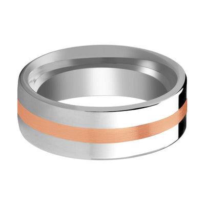 CERBERUS Tungsten Carbide men's wedding band, image 2