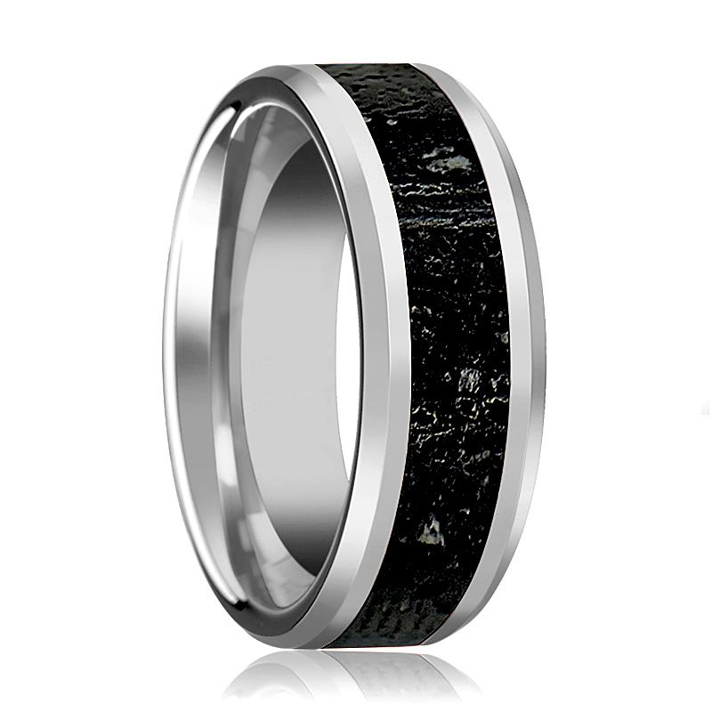 KILAUEA Tungsten Carbide men's wedding band, image 1