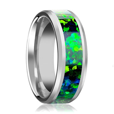 PHOTON Tungsten Carbide men's wedding band, image 1