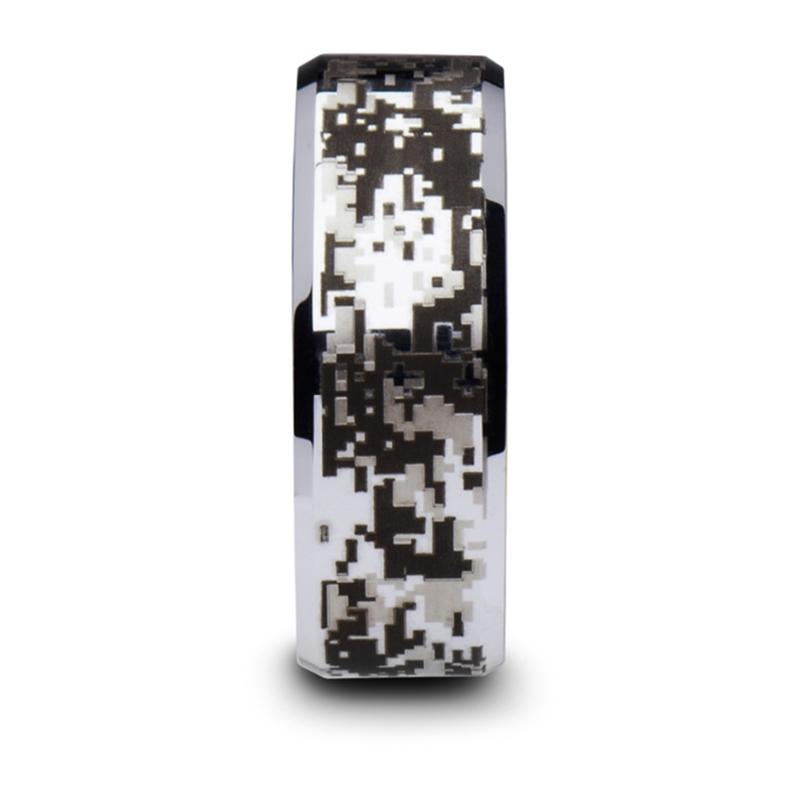 STEALTH Tungsten Carbide men's wedding band, image 3