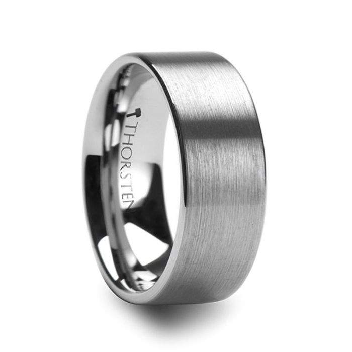 MERCURY | Tungsten Ring Flat - Rings - Aydins Jewelry - 1