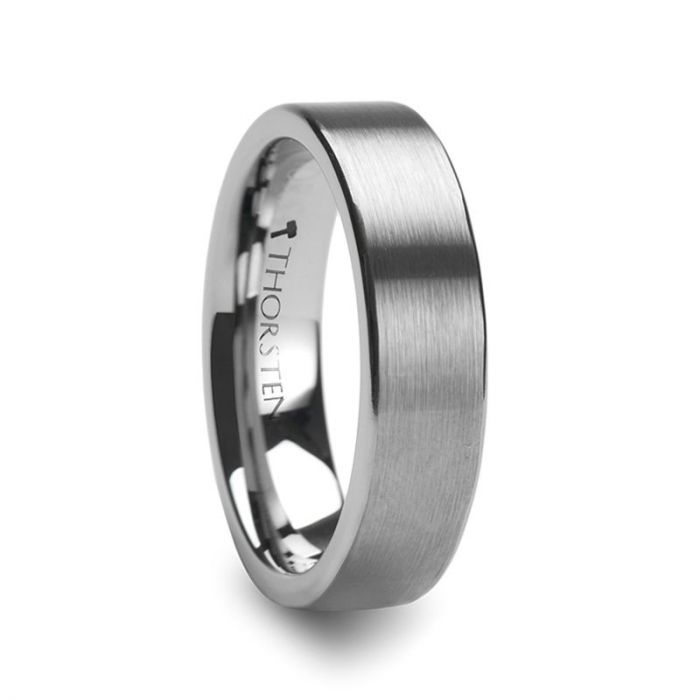 MERCURY | Tungsten Ring Flat - Rings - Aydins Jewelry - 2