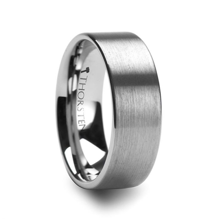 MERCURY | Tungsten Ring Flat - Rings - Aydins Jewelry - 3