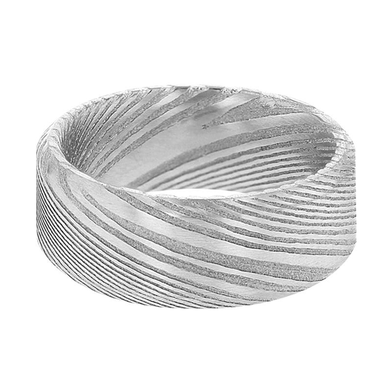 GHOST Tungsten Carbide men's wedding band, image 2