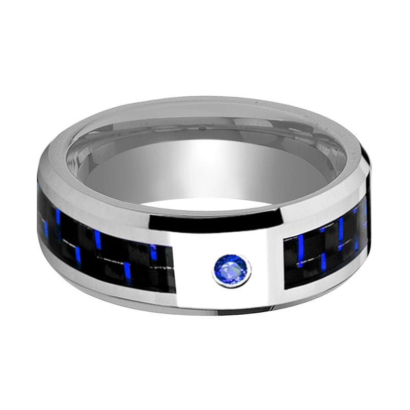 NEPTUNE Tungsten Carbide men's wedding band, image 2