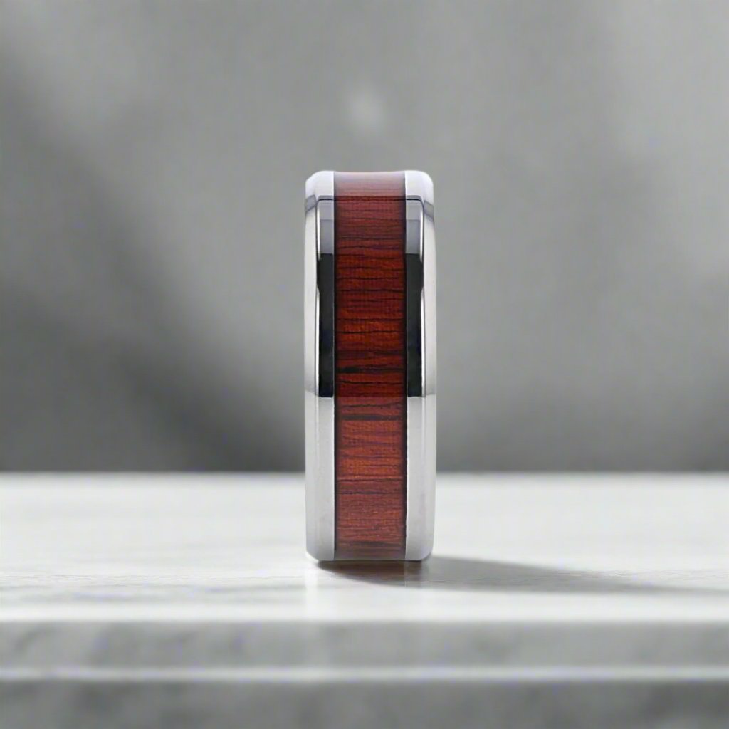 NORRO Titanium men's wedding band, image 2