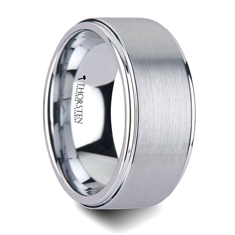OPTIMUS Tungsten Carbide men's wedding band, image 1