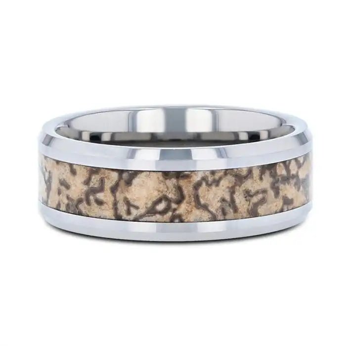 ORDOVICIAN Tungsten Carbide men's wedding band, image 3