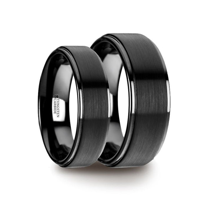 ORION | Flat Black Tungsten Ring - Rings - Aydins Jewelry - 5
