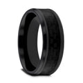 OXYN — hero shot — men's titanium wedding ring | Aydins Jewelry