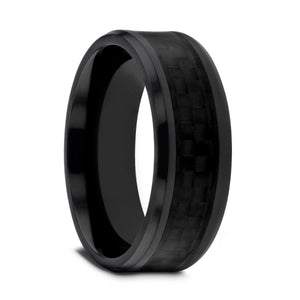 OXYN — hero shot — men's titanium wedding ring | Aydins Jewelry
