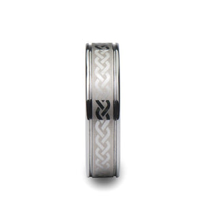 PALLAS Tungsten Carbide men's wedding band, image 3