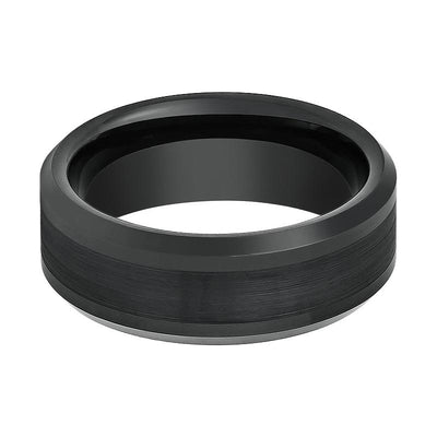 PANDARUS — lifestyle on hand — men's tungsten carbide wedding ring | Aydins Jewelry