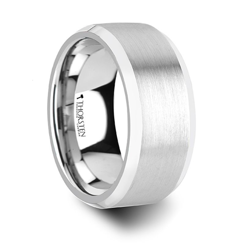 PETERSBURG | Tungsten Ring White - Rings - Aydins Jewelry - 1