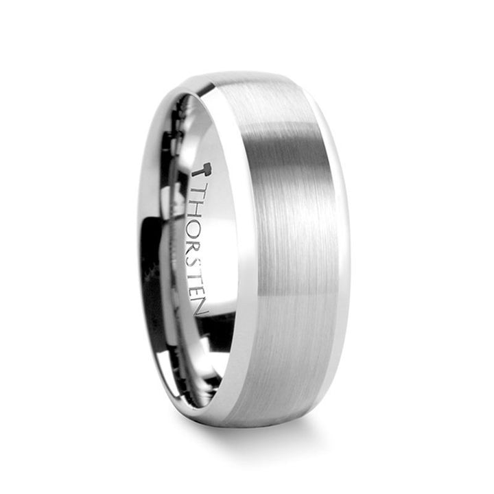 PORTER | Tungsten Ring White Diamond Setting - Rings - Aydins Jewelry - 3