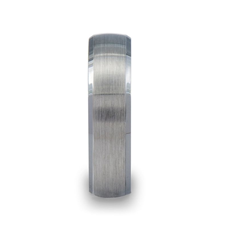 PORTER Tungsten Carbide men's wedding band, image 2
