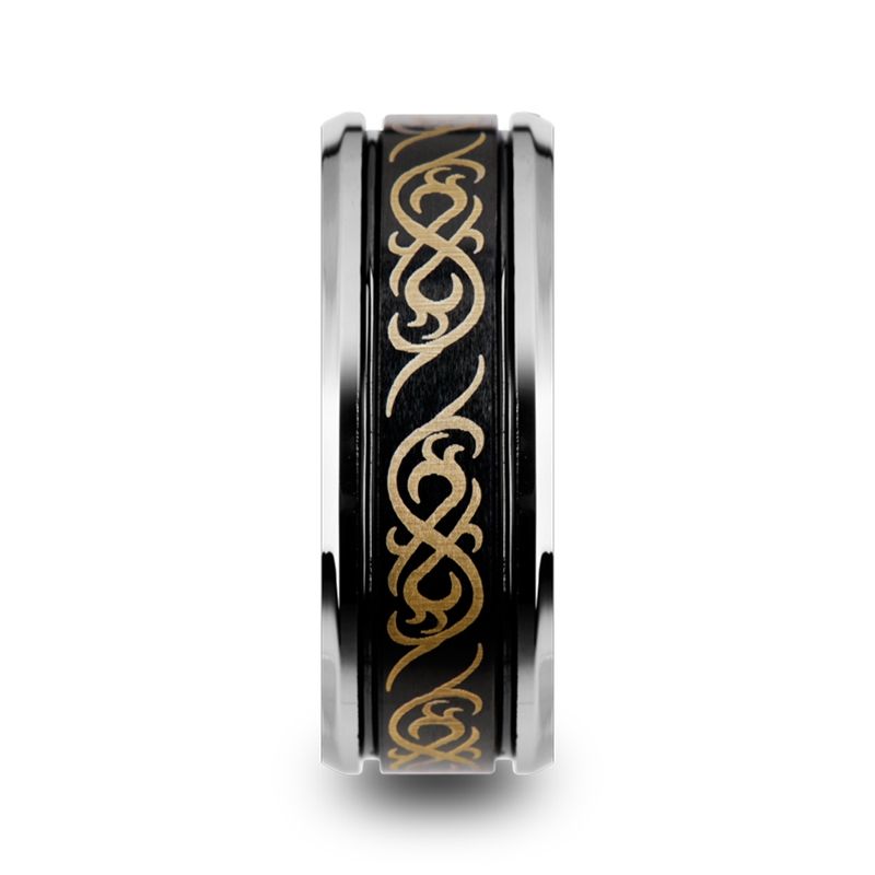 RAIZEN Tungsten Carbide men's wedding band, image 2