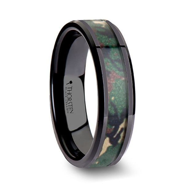 RANGER | Ceramic Ring Real Military Style Jungle Camo - Rings - Aydins Jewelry - 1